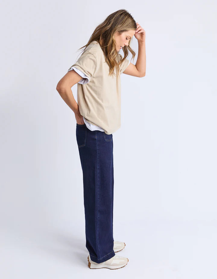 FOXWOOD HUNTLEIGH OVERSIZED TEE OAT