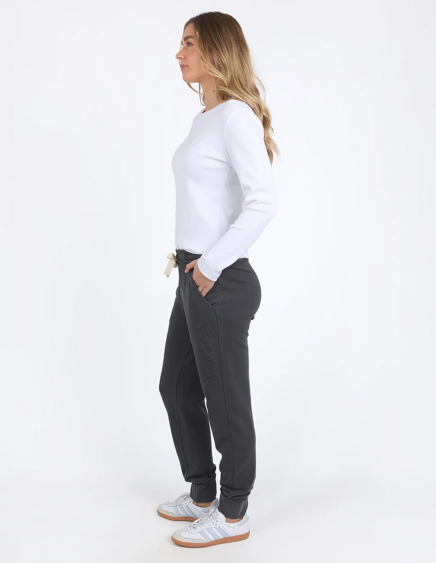 FOXWOOD SIMPLIFIED TRACK PANT COAL