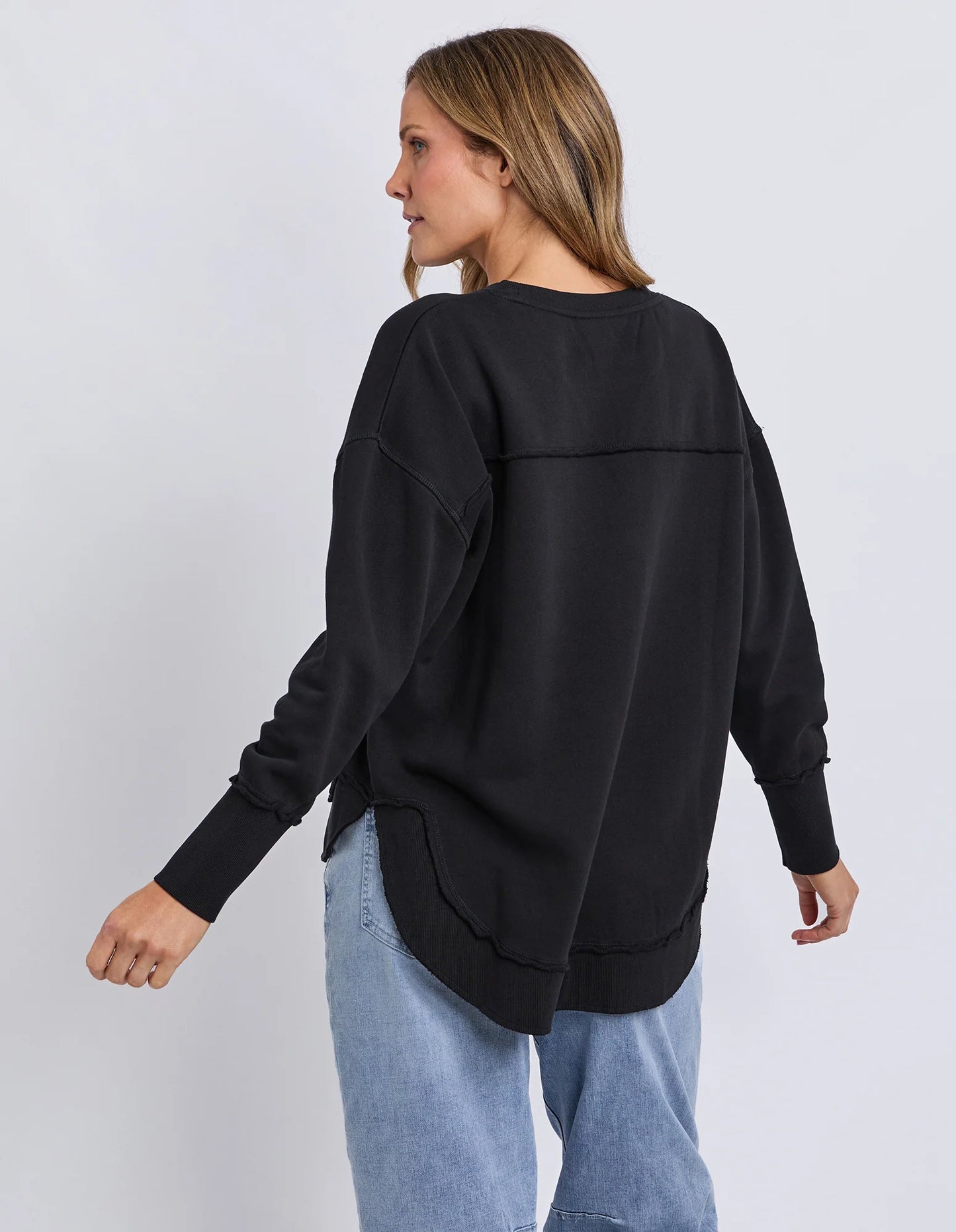 Foxwood Signature Crew | Washed Black