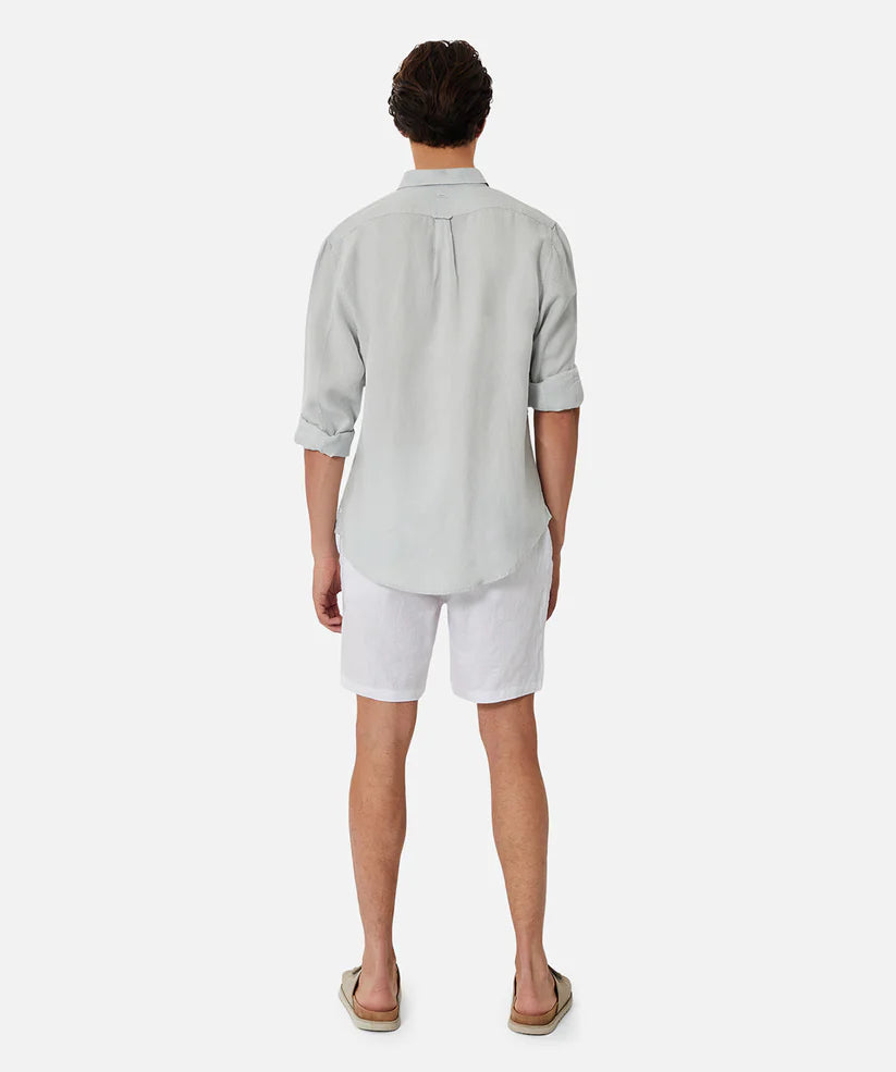 INDUSTRIE TENNYSON LINEN L/S CYAN