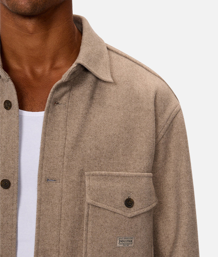 INDUSTRIE THE NEW COLEMAN JACKET TAUPE