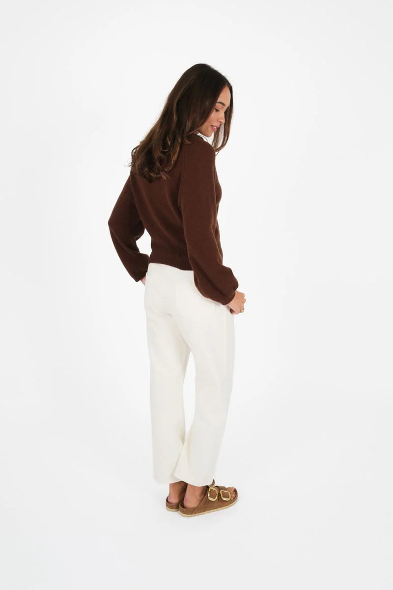 TITCHIE COLLIDE CARDI COFFEE