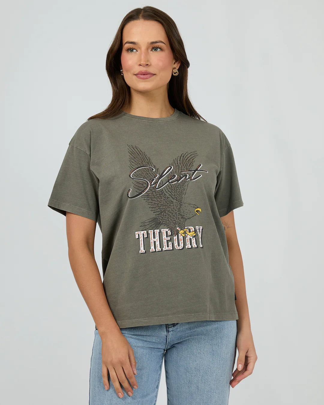 SILENT THEORY DEPARTED TEE COAL