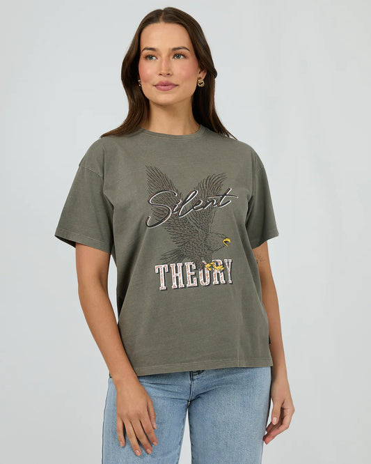 SILENT THEORY DEPARTED TEE COAL