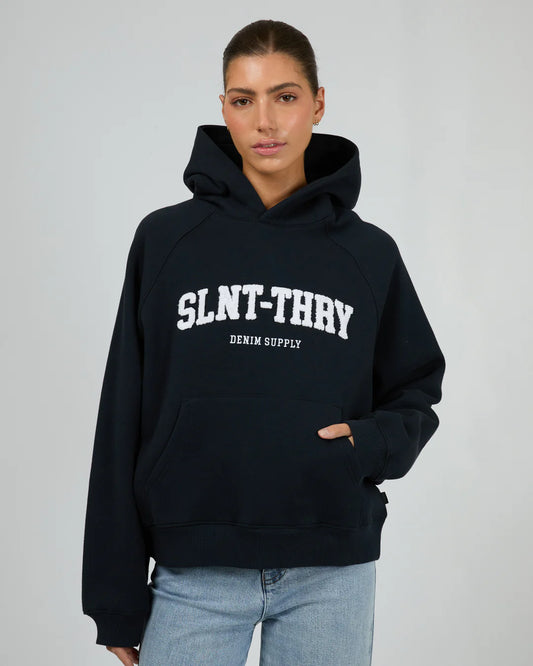 SILENT THEORY FOCUS HOODIE NAVY