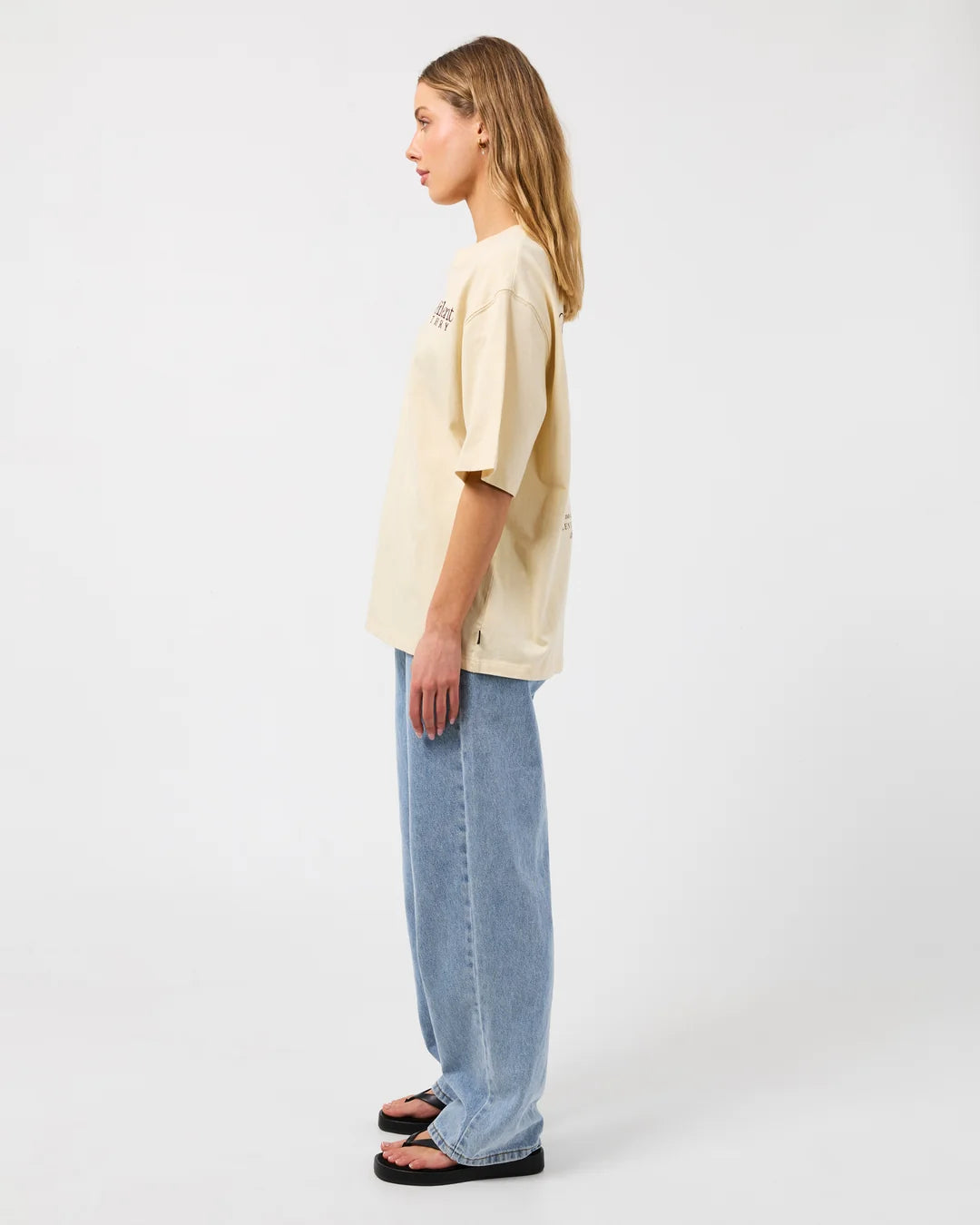Silent Theory Dreams Oversized Tee | Butter