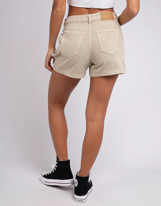 SILENT THEORY BRAVO CARGO SHORT BEIGE