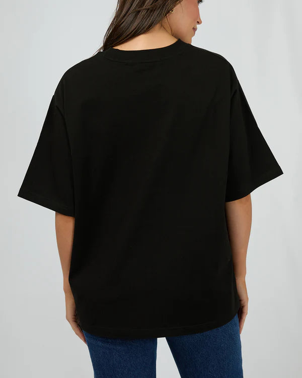 SILENT THEORY SILENT LUXE TEE BLACK
