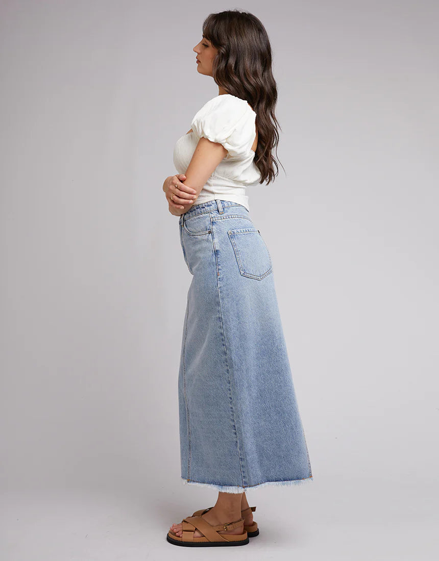 ALL ABOUT EVE SHELBY TOP WHITE