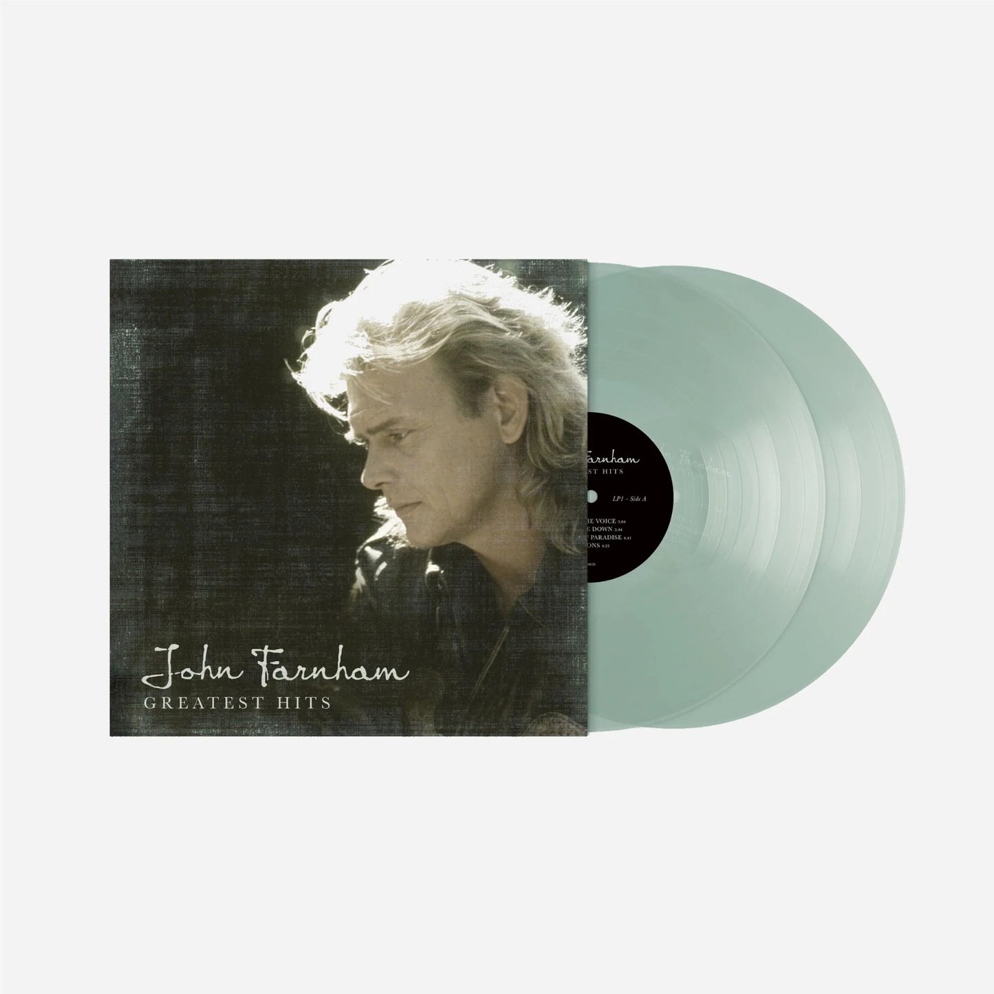JOHN FARNHAM GREATEST HITS BOTTLE GREEN 2LP