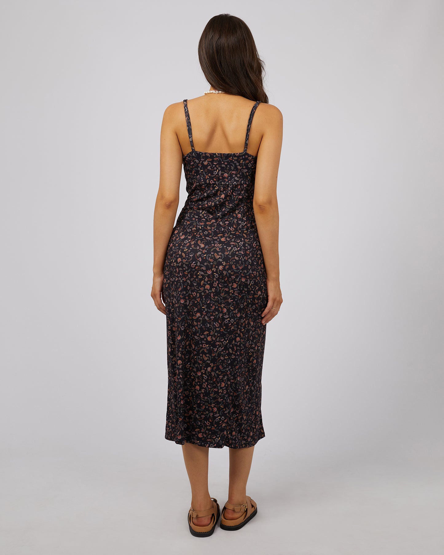 ALL ABOUT EVE PIP MIDI DRESS PRINT