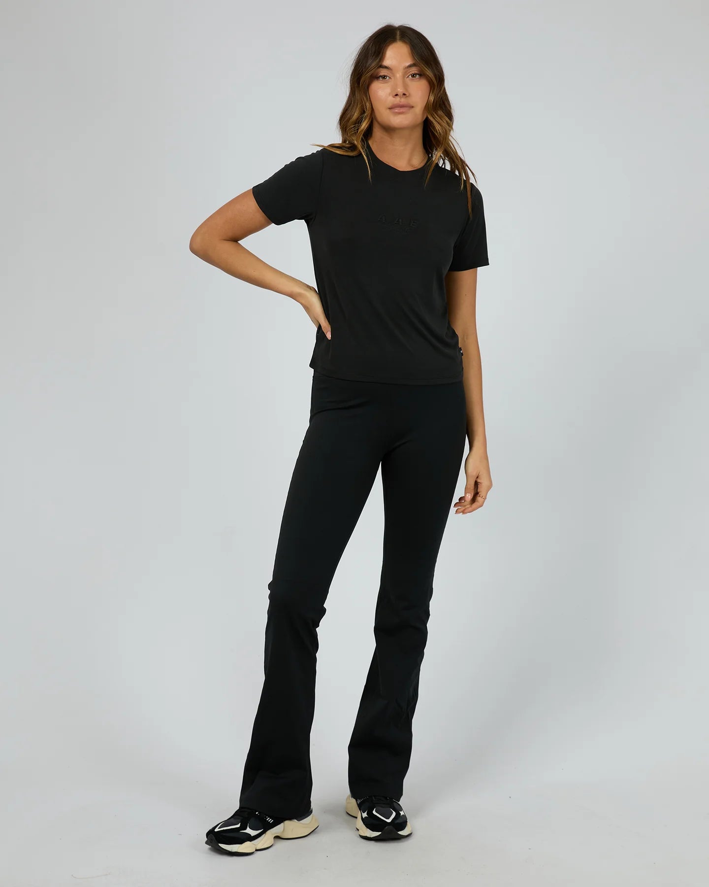 ALL ABOUT EVE LUXE ACTIVE TEE BLACK