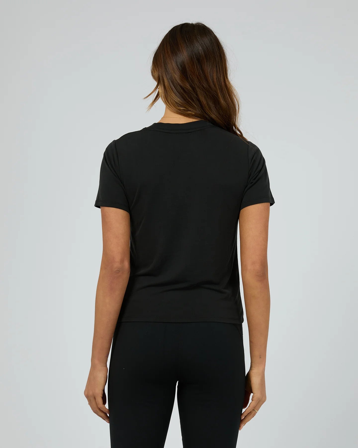 ALL ABOUT EVE LUXE ACTIVE TEE BLACK