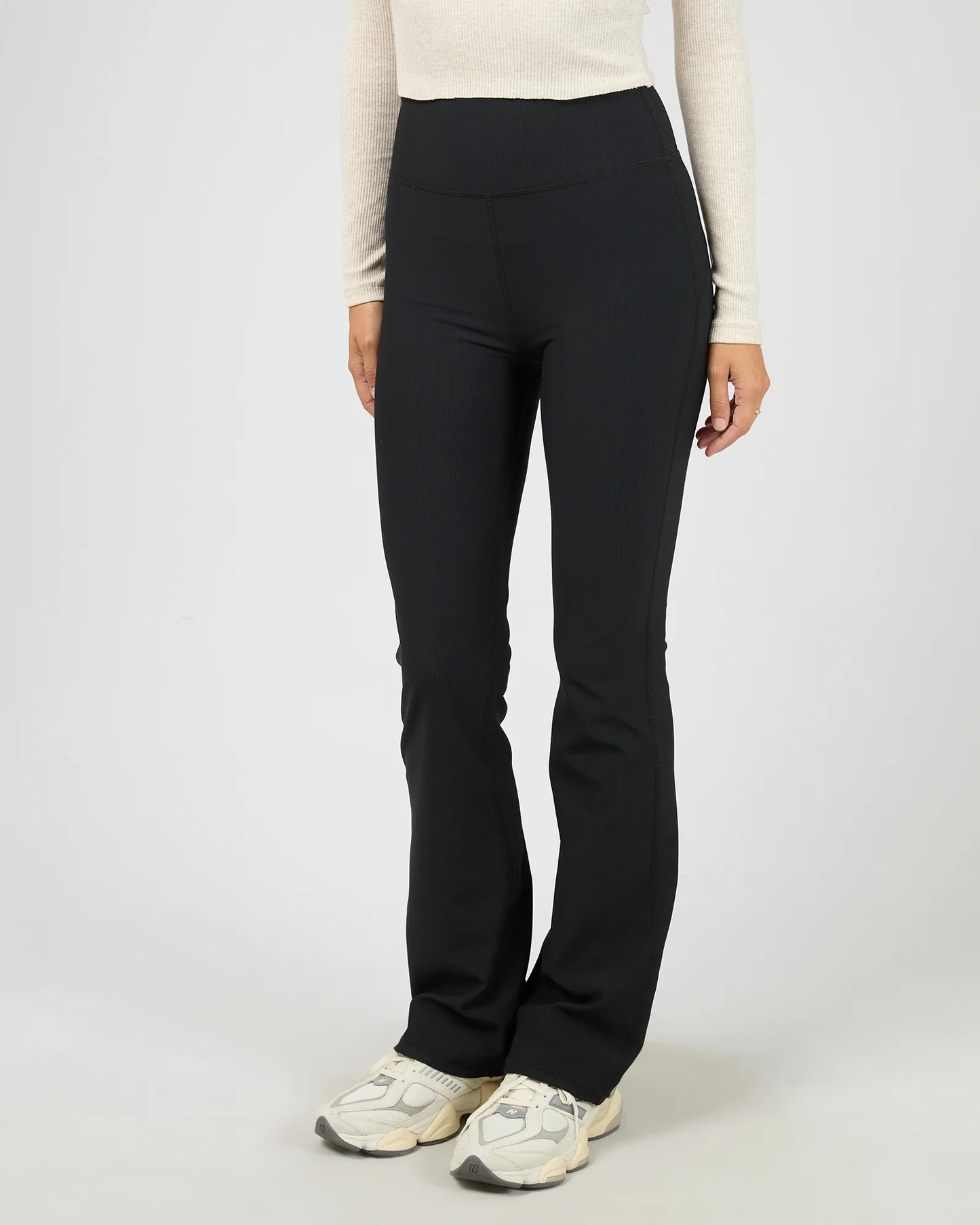All About Eve AAE Rib Flare Legging | Black