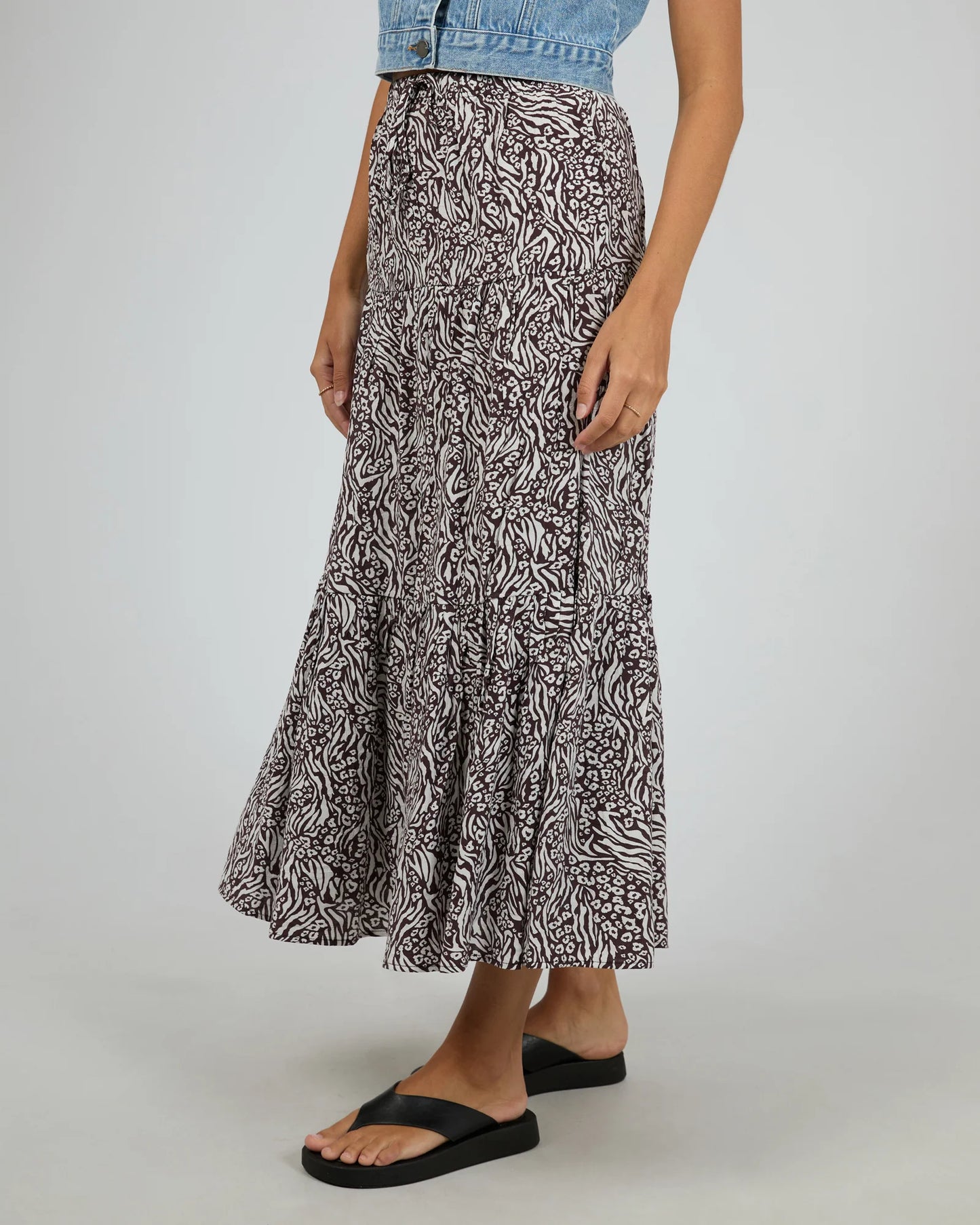 ALL ABOUT EVE MIKA MAXI SKIRT PRINT