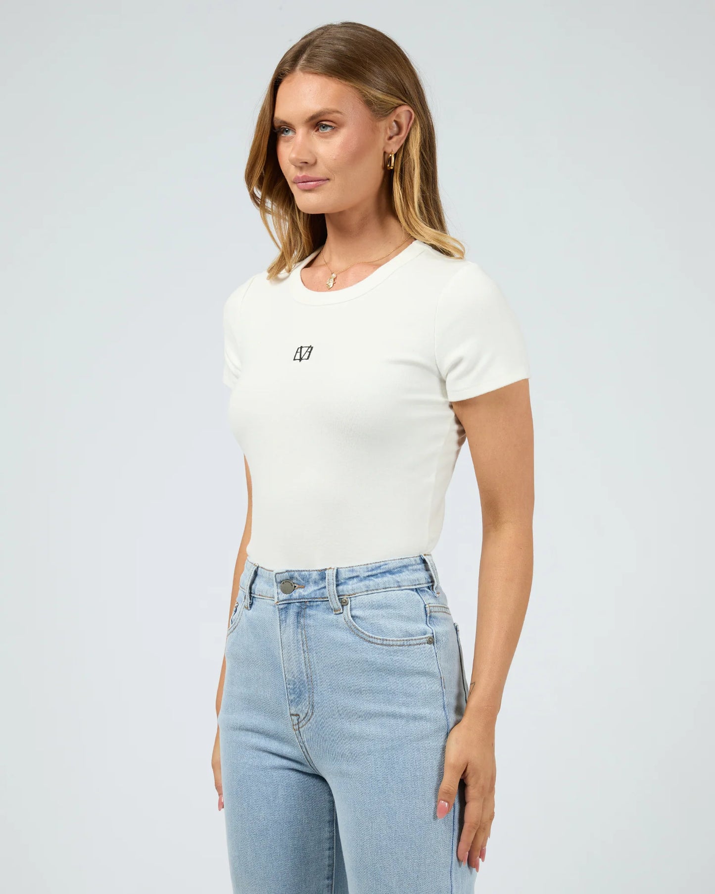 ALL ABOUT EVE ICON TEE WHITE