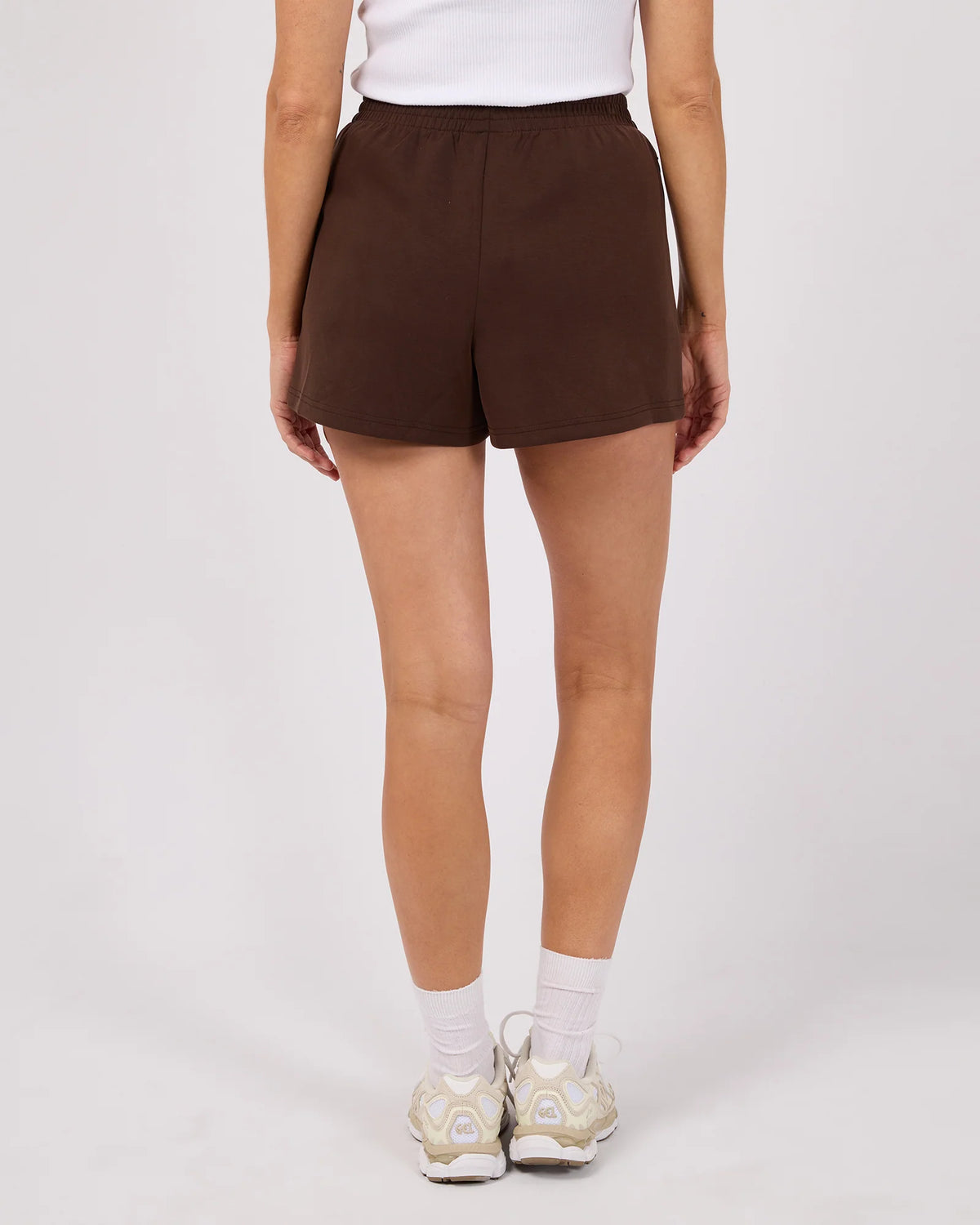 All About Eve Luxe Active Track Short | Brown