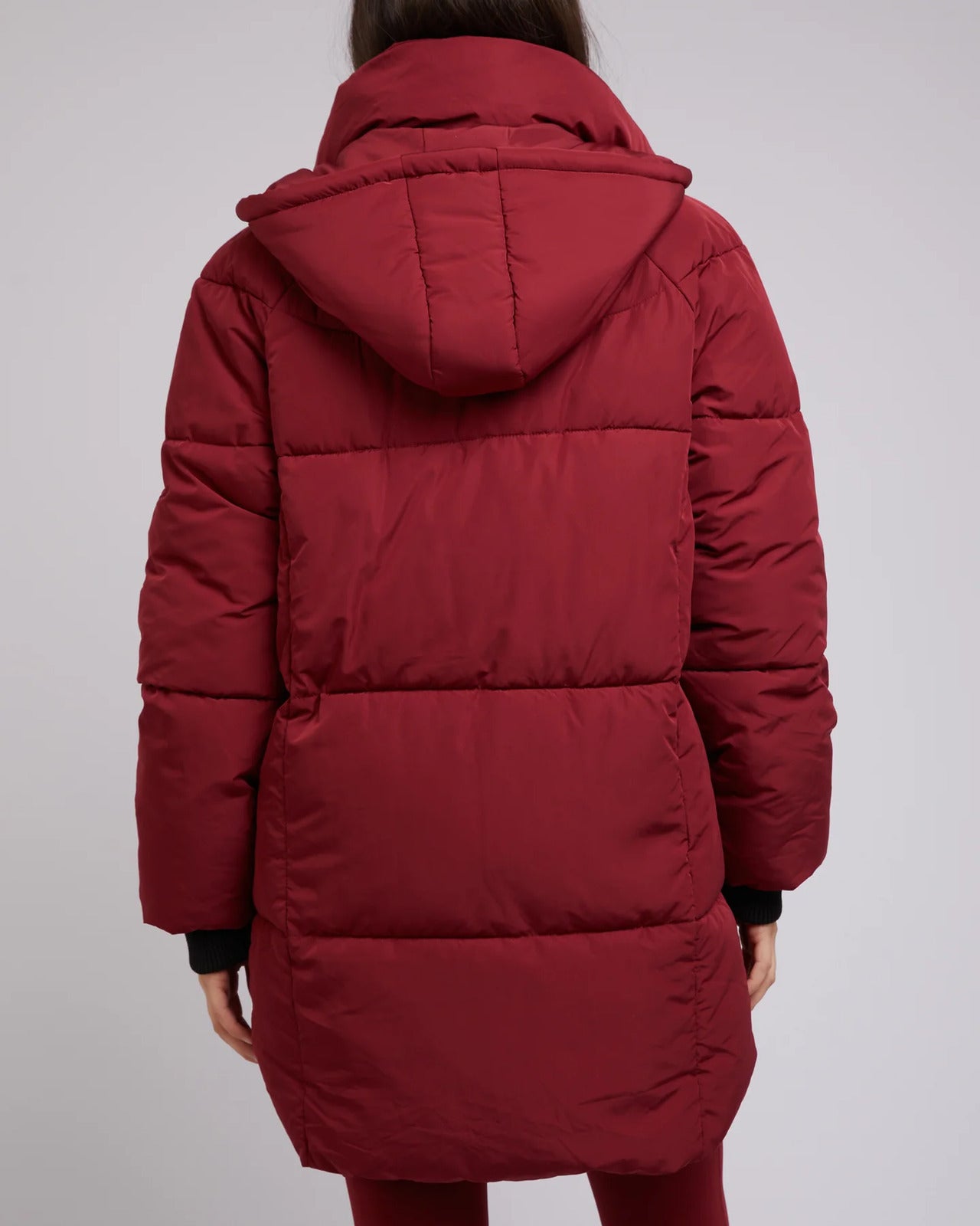ALL ABOUT EVE REMI LUXE MIDI PUFFER PORT