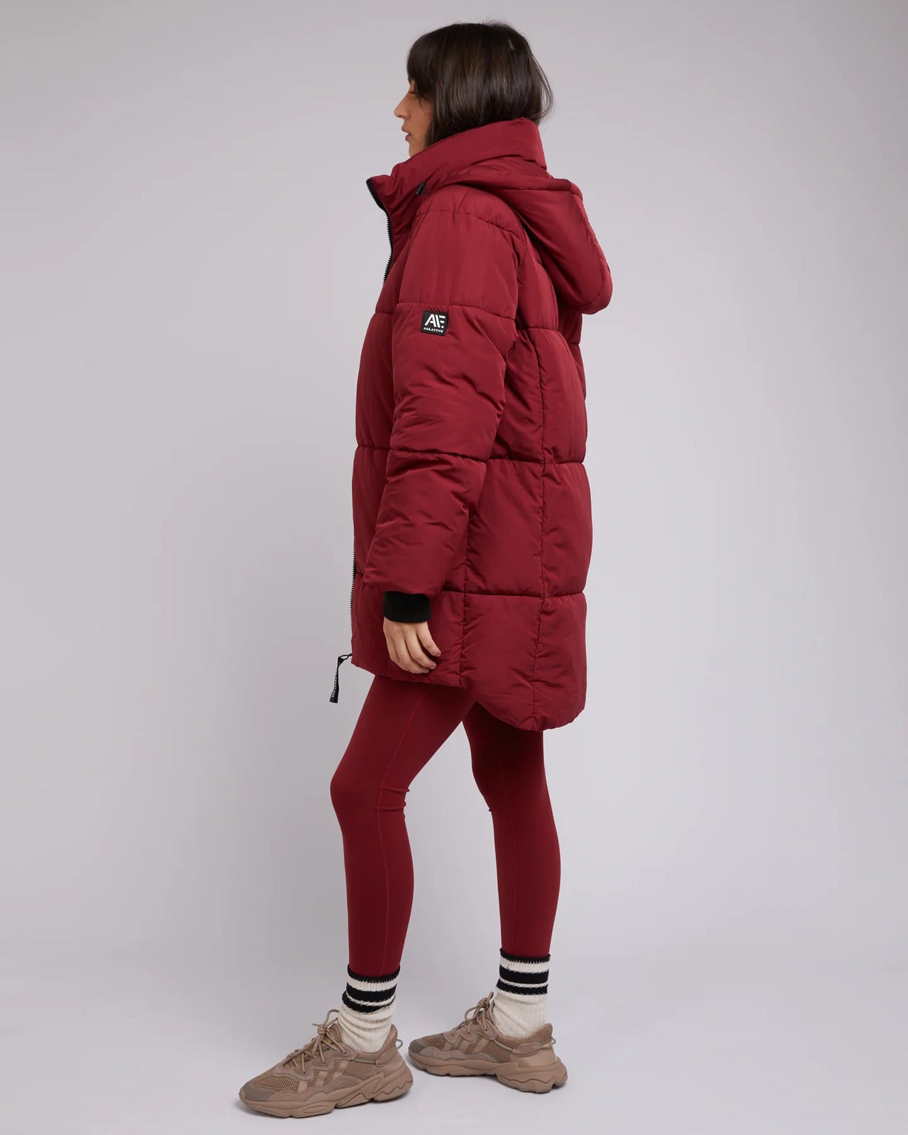 ALL ABOUT EVE REMI LUXE MIDI PUFFER PORT