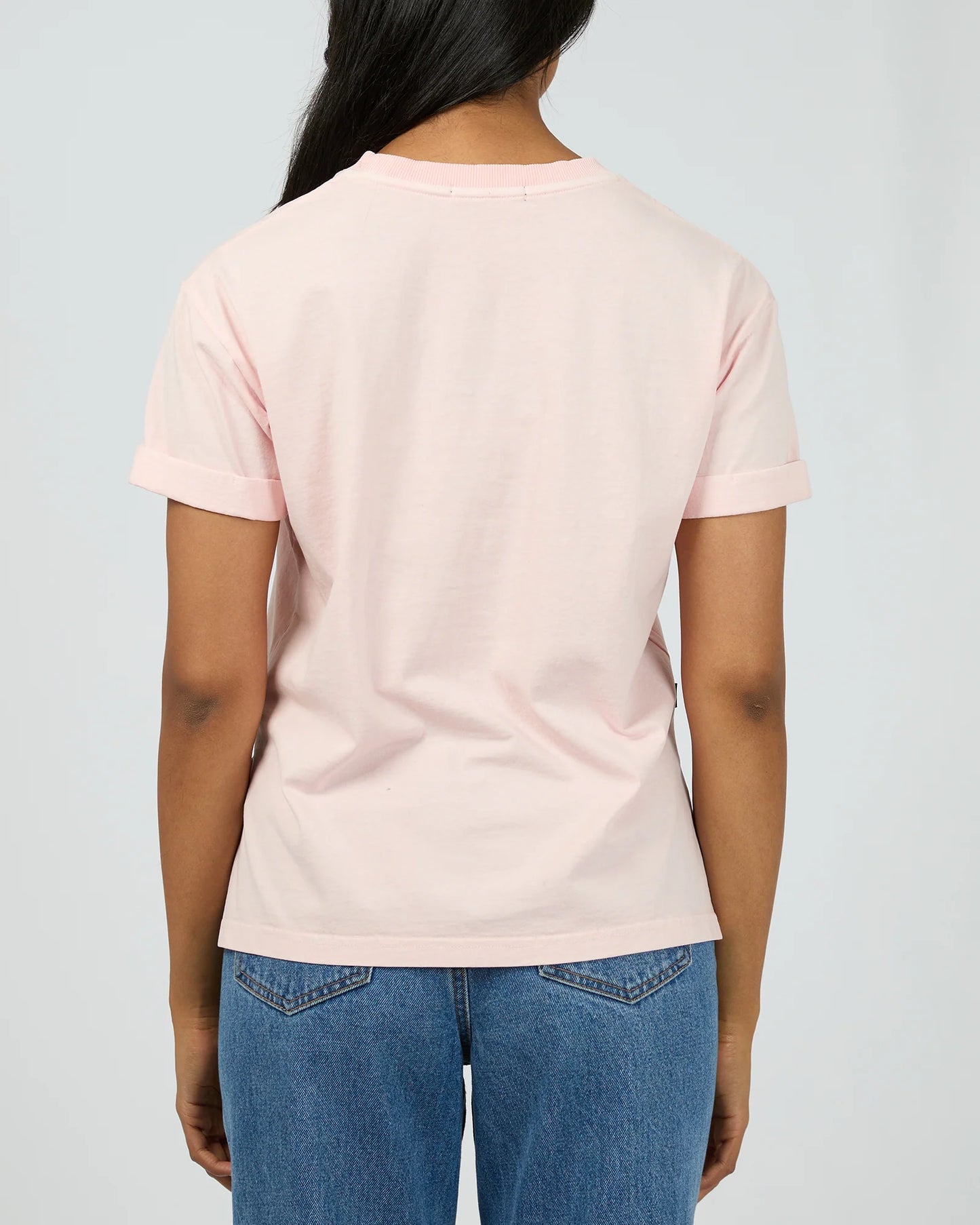 ALL ABOUT EVE AAE WASHED TEE LIGHT PINK