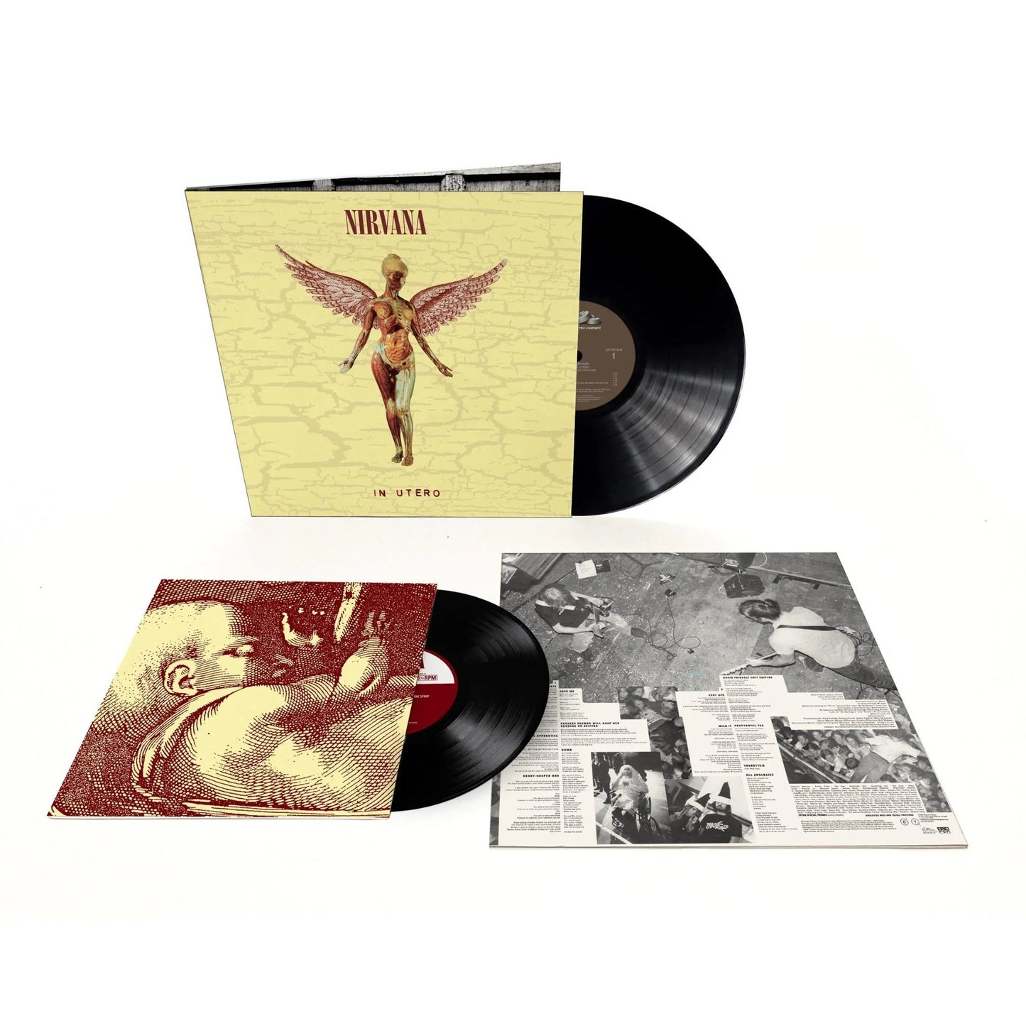 NIRVANA IN UTERO 2LP