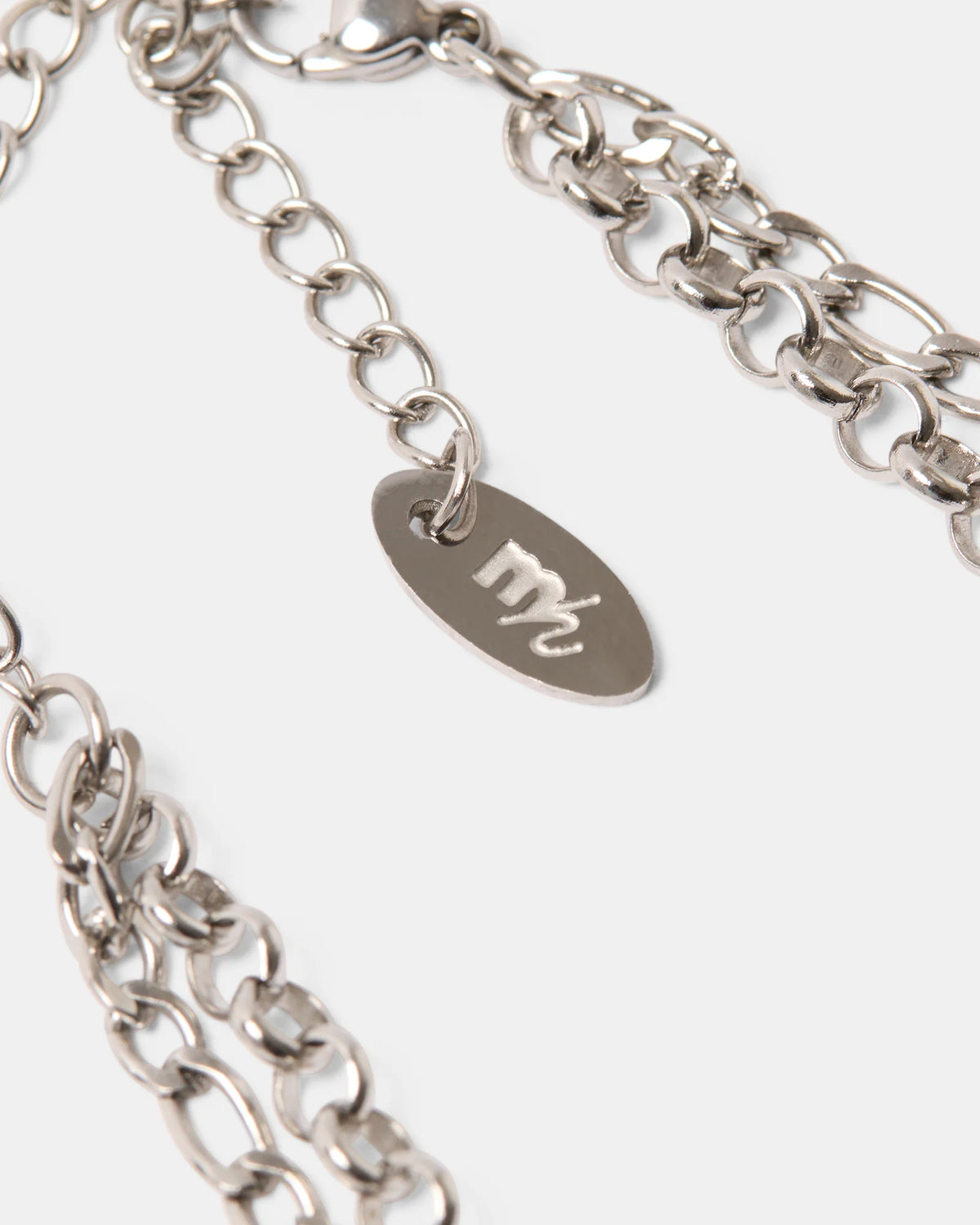 Milla Hart Oda Layered Necklace | Silver