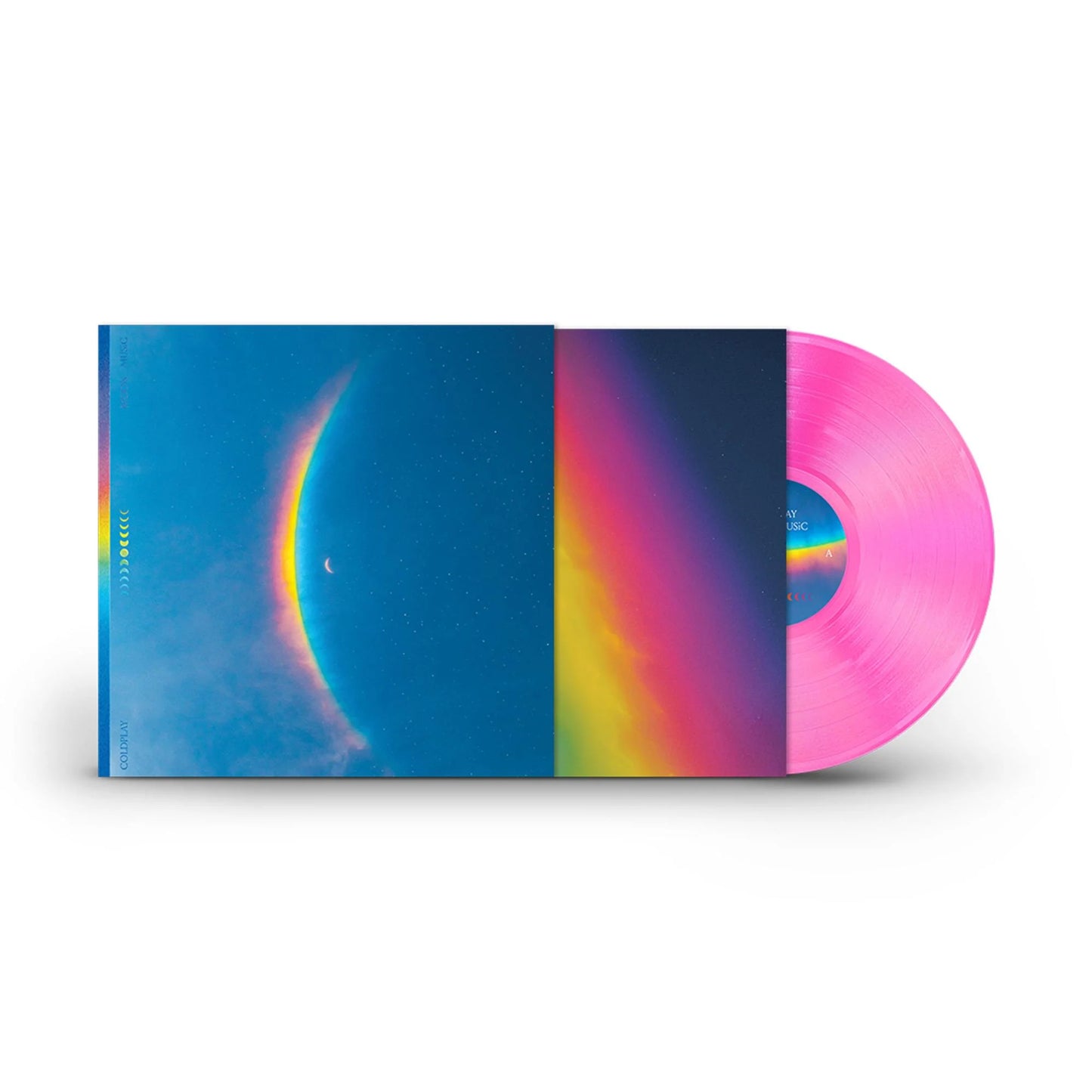 COLDPLAY MOON MUSIC TRANSLUCENT PINK LP