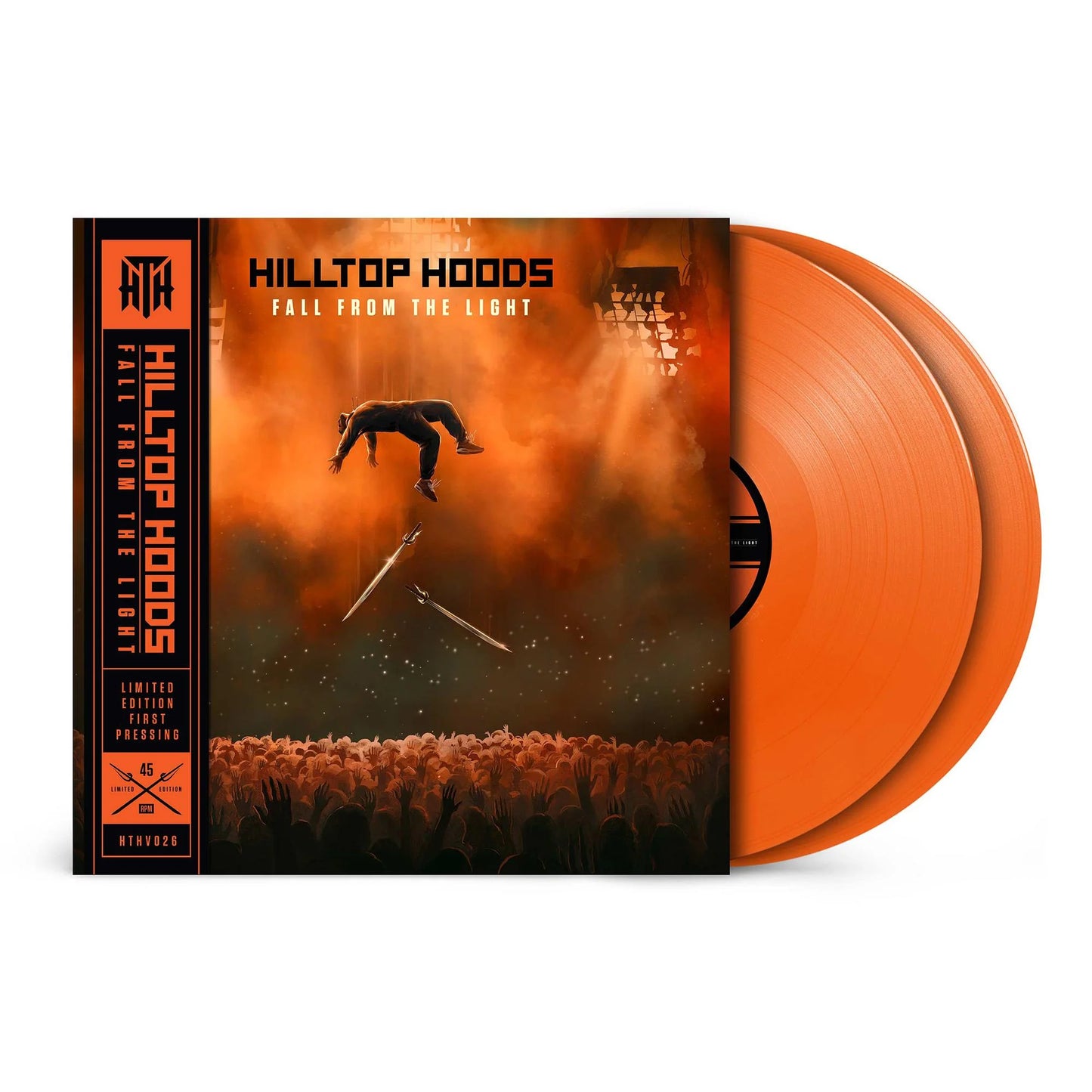 HILLTOP HOODS FALL FROM THE LIGHT (TRANSPARENT ORANGE CRUSH 2LP)