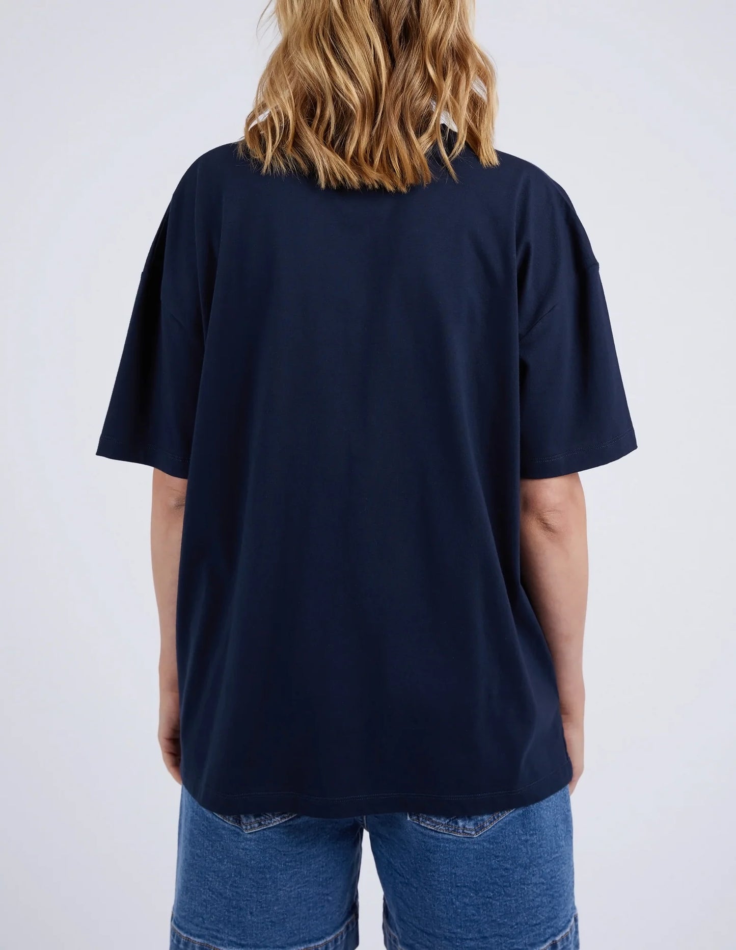 ELM COTERIE TEE NAVY