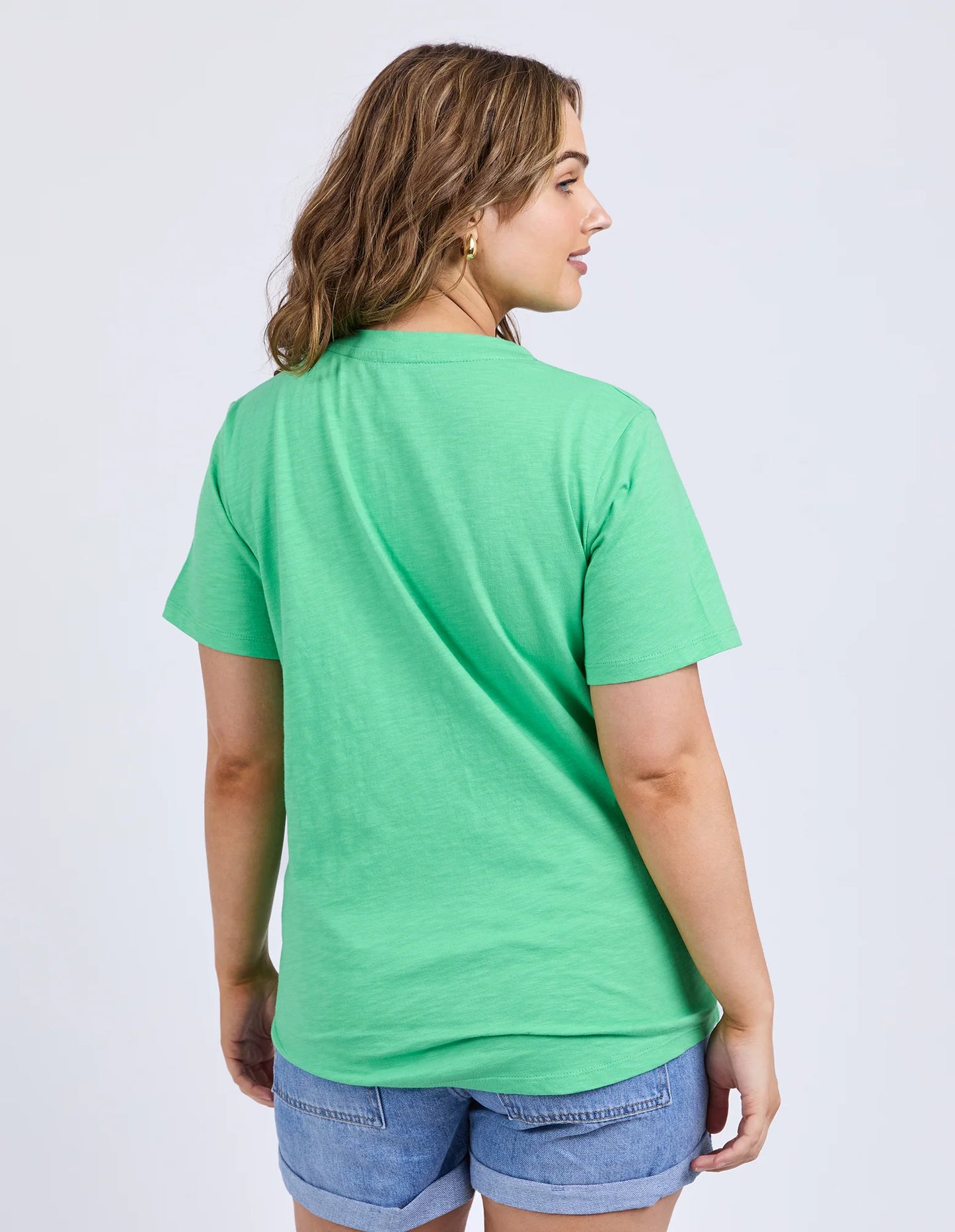 ELM WINONA TEE SPRING GREEN