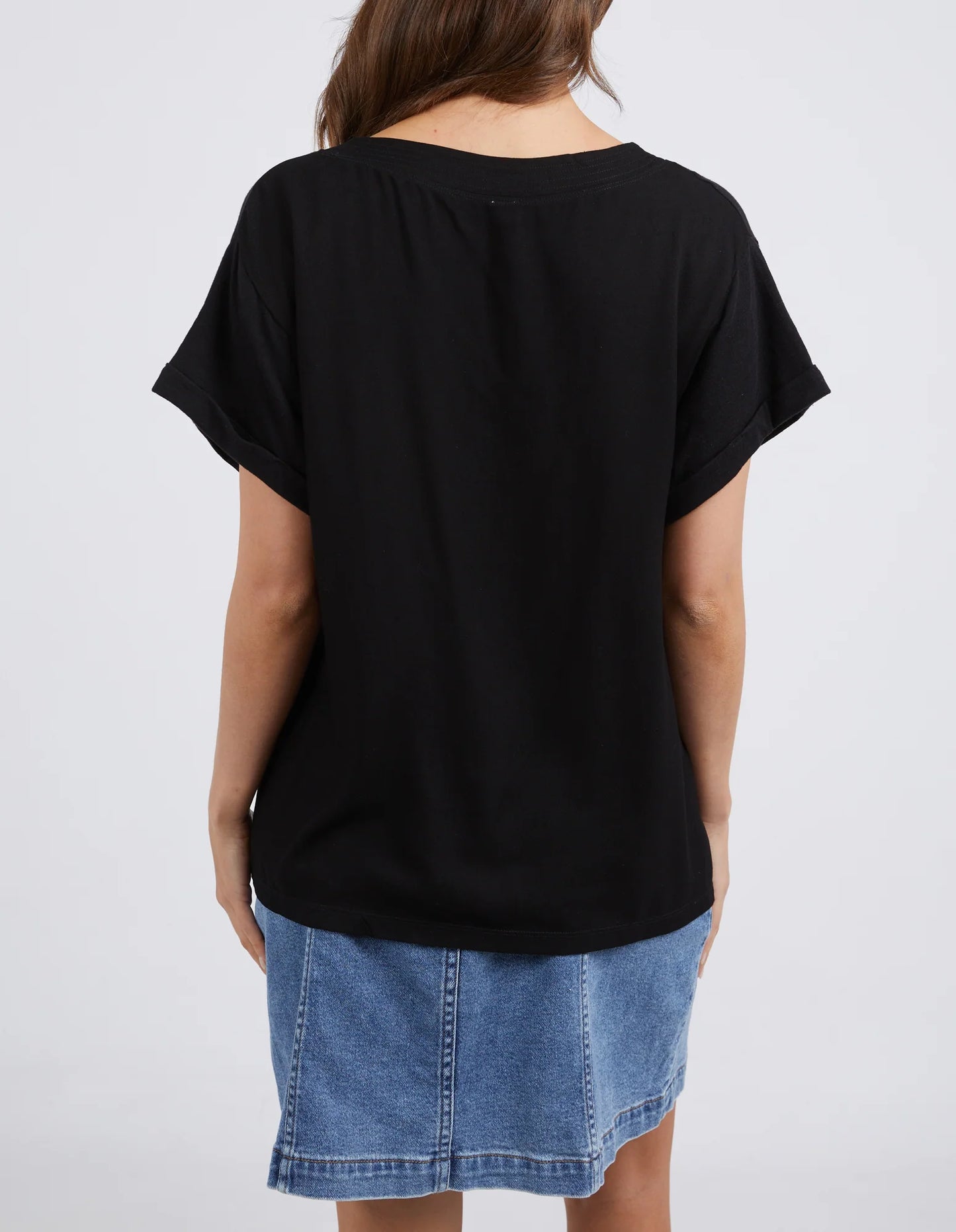 ELM ANWEN TOP BLACK