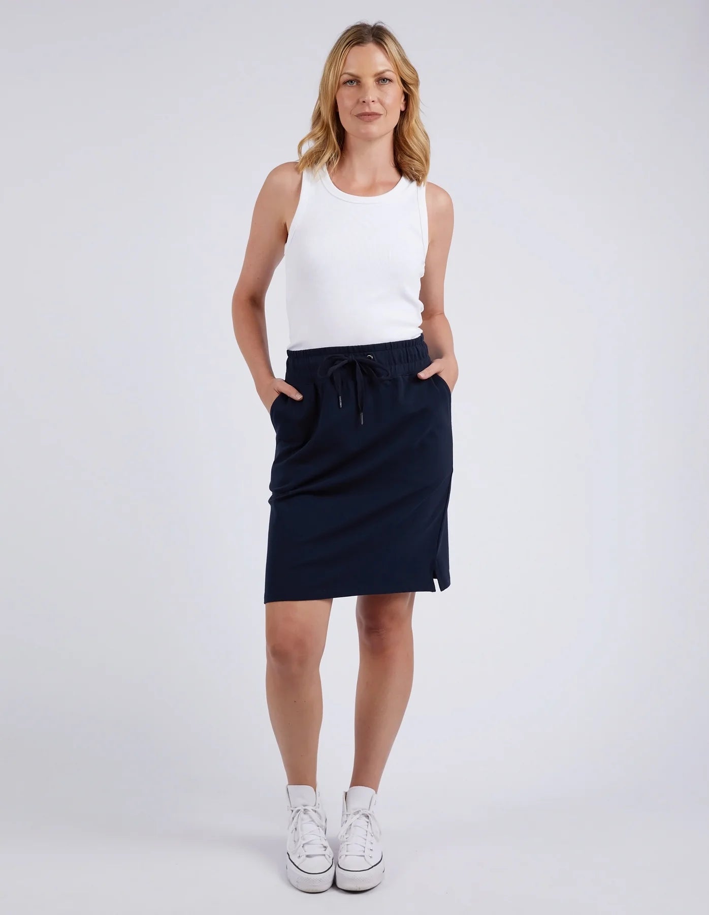 ELM COBY SKIRT NAVY