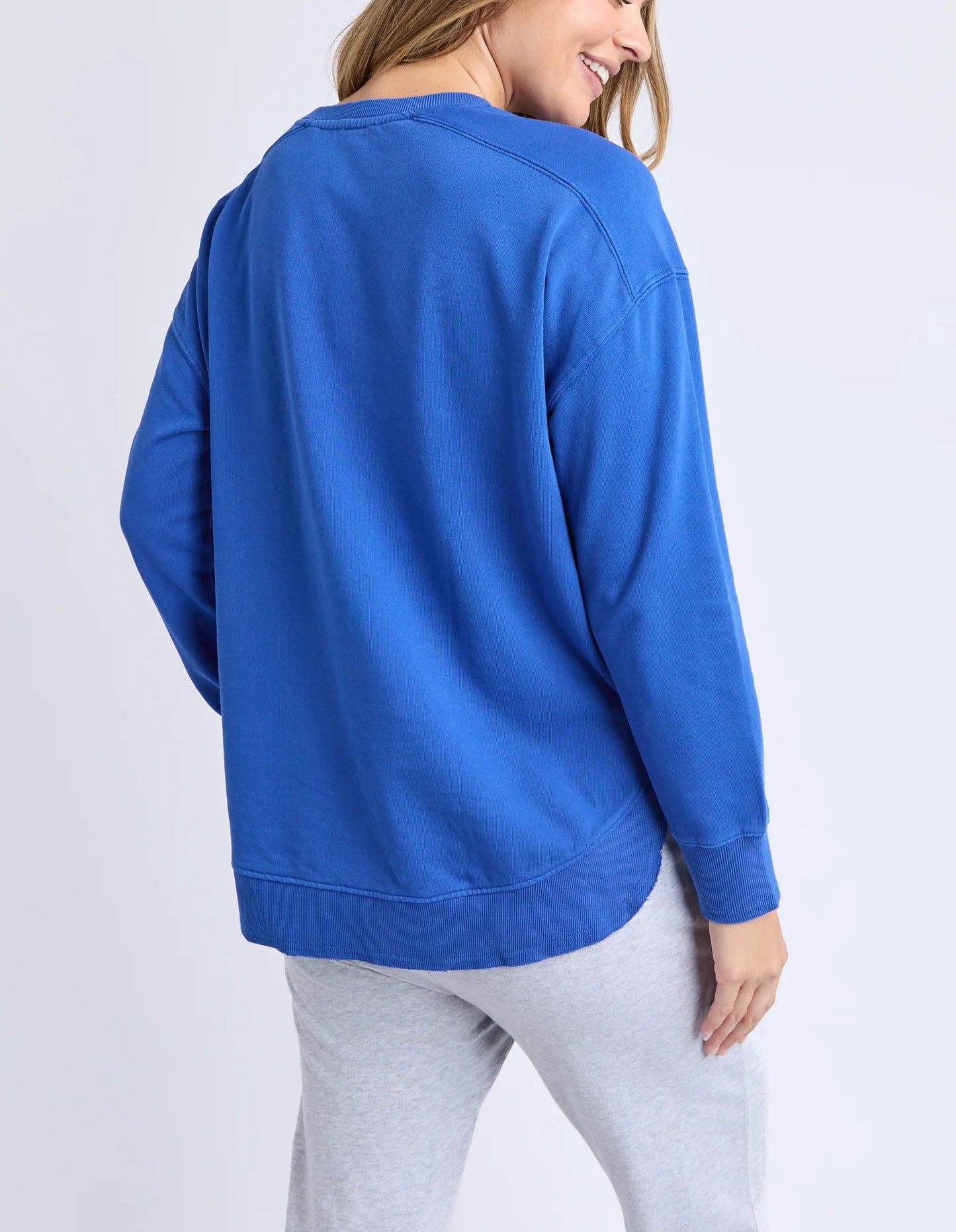 ELM ESTABLISHED CREW FRENCH BLUE