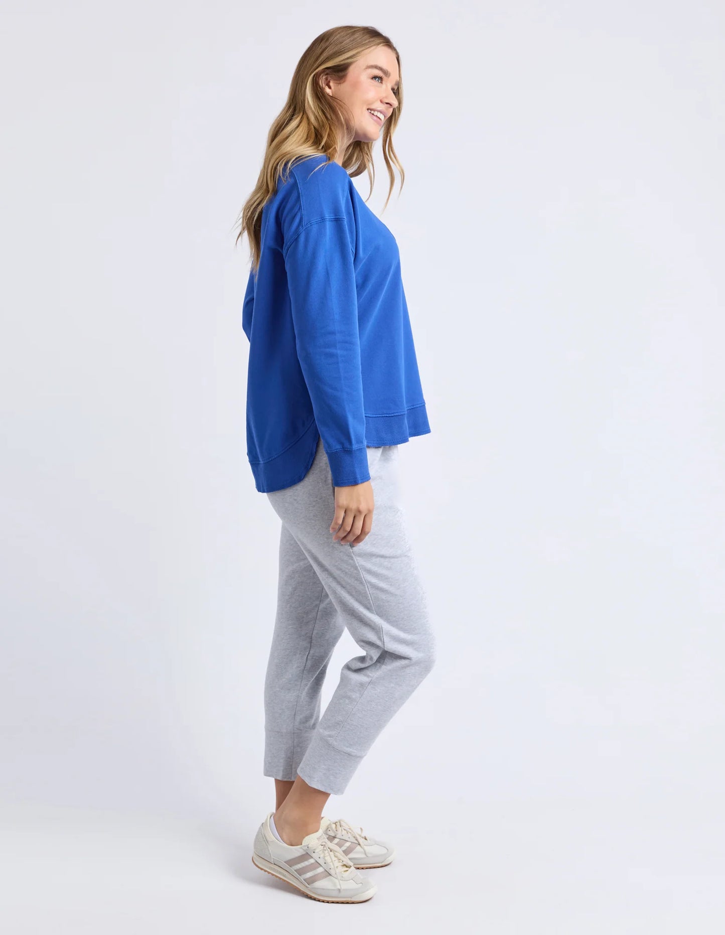 ELM ESTABLISHED CREW FRENCH BLUE