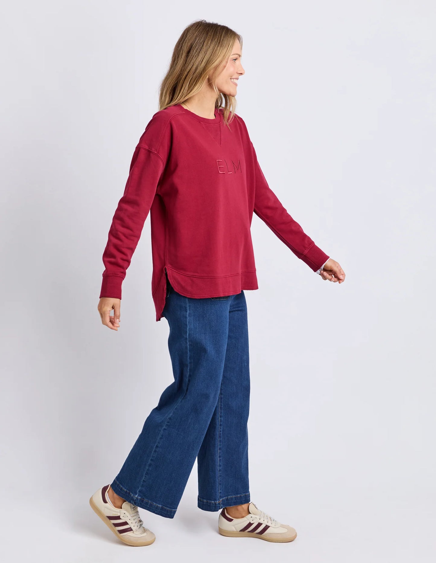Elm Established Crew | Maroon