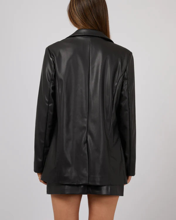 JORGE BROOKLYN BLAZER BLACK