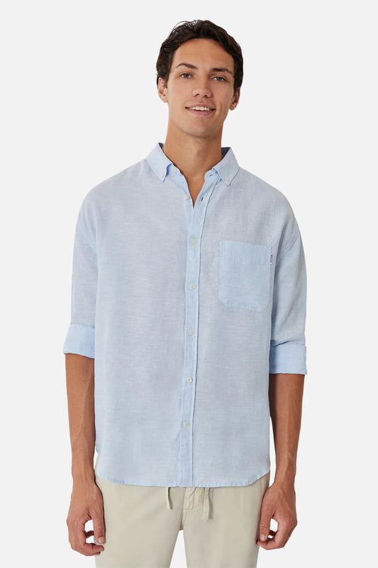 INDUSTRIE THE LAVERTY L/S SHIRT CHAMBRAY