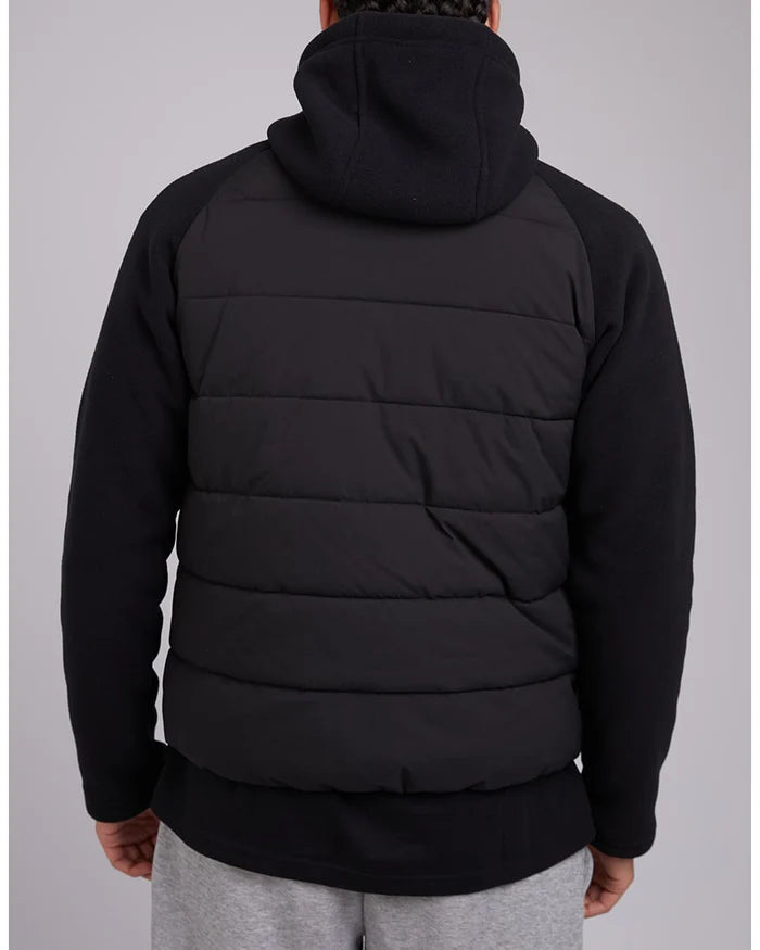 ST GOLIATH STANDS RAGLAN JACKET BLACK