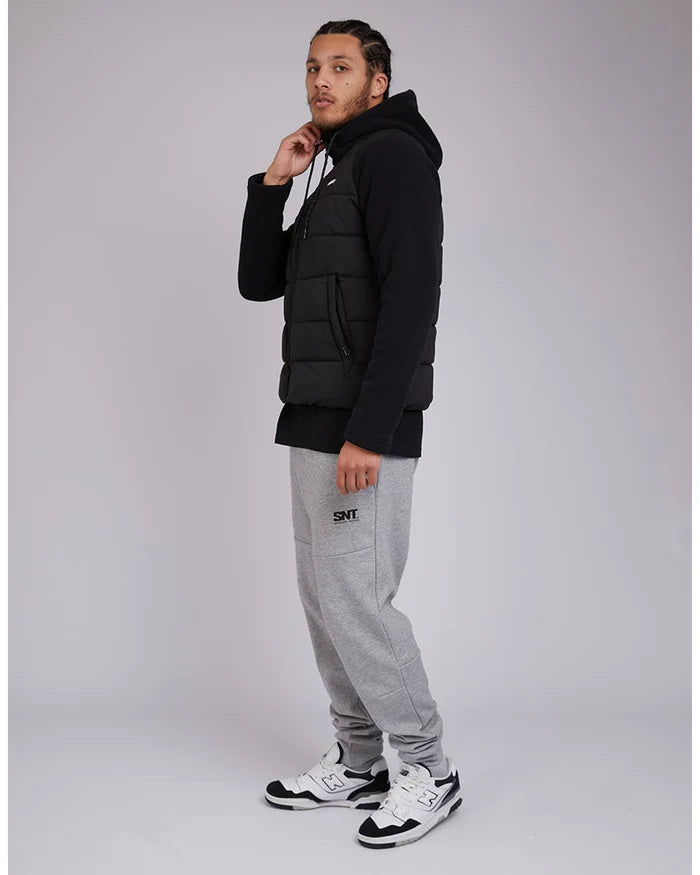 ST GOLIATH STANDS RAGLAN JACKET BLACK