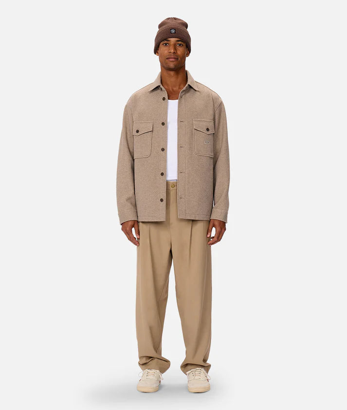 INDUSTRIE THE NEW COLEMAN JACKET TAUPE