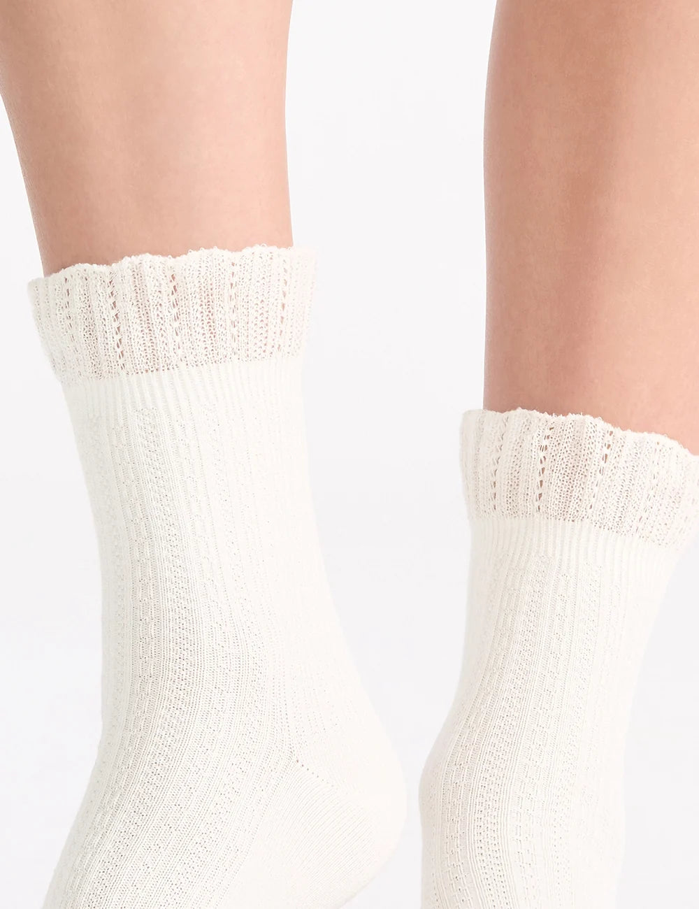 Ambra Ruffle Sock | Buttercream