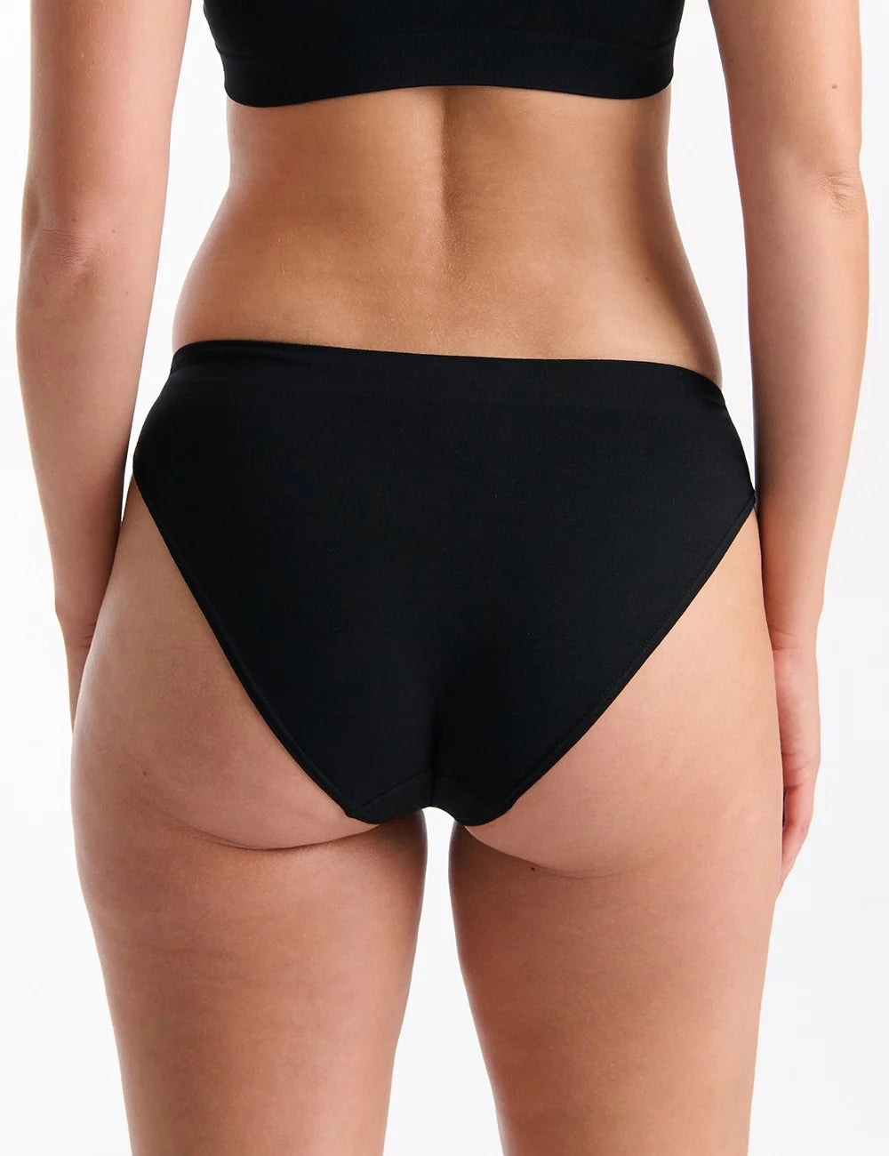 Ambra Pure Basics Bikini Brief 2 Pack Box | Black