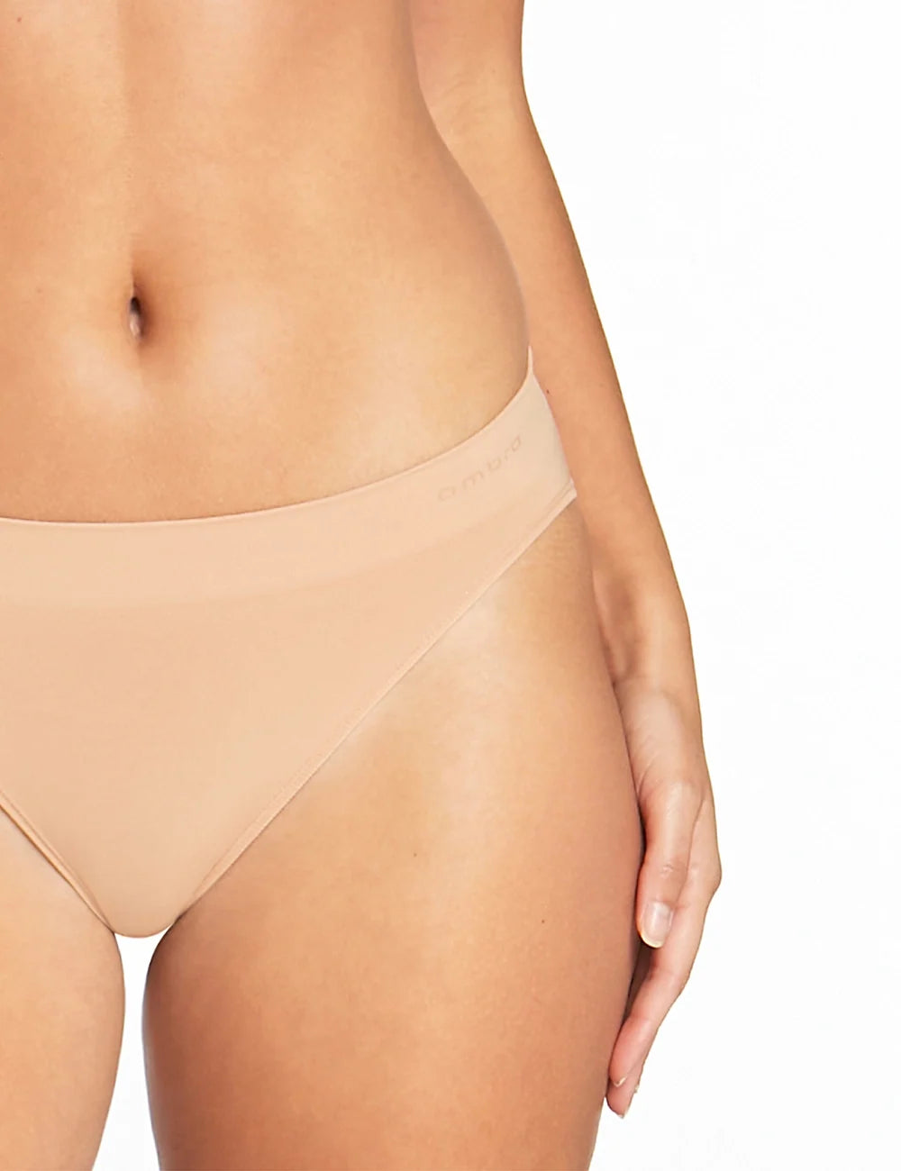 Ambra Pure Basics Bikini Brief 2 Pack Box | Nude