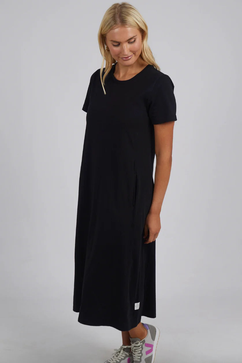 ELM ADIRA DRESS BLACK