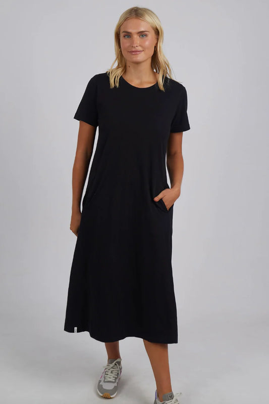 ELM ADIRA DRESS BLACK