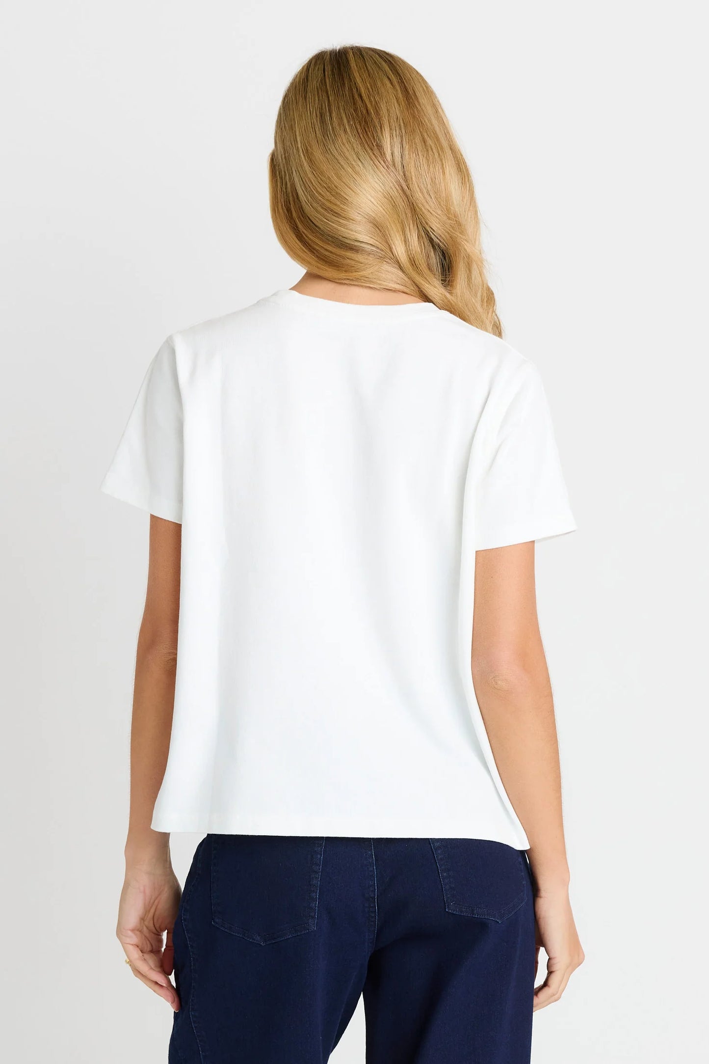 Betty Basics Base Tee | White
