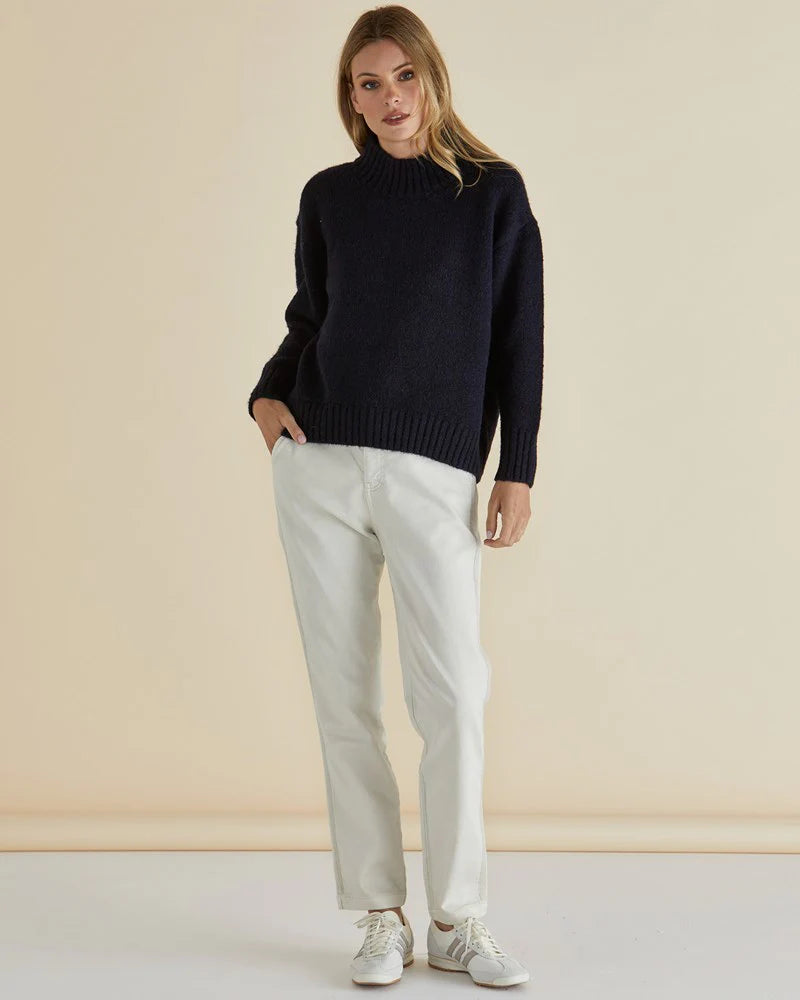 BETTY BASICS LOLA JUMPER NAVY