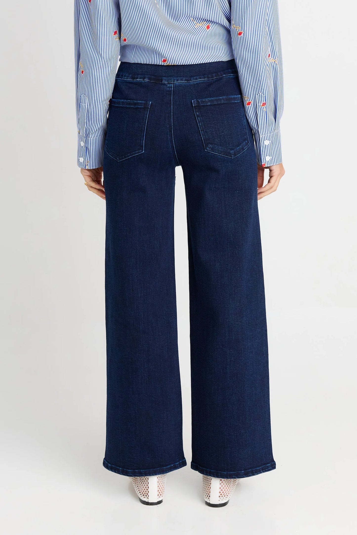 Betty Basics Straight Stretch Jean | Indy Blue