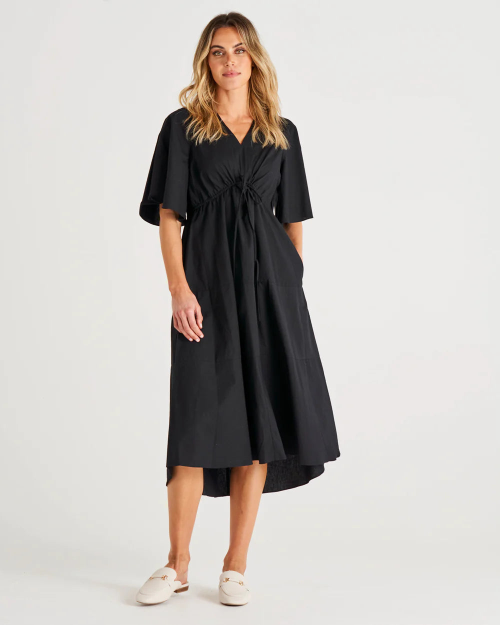 BETTY BASICS CORA DRESS BLACK