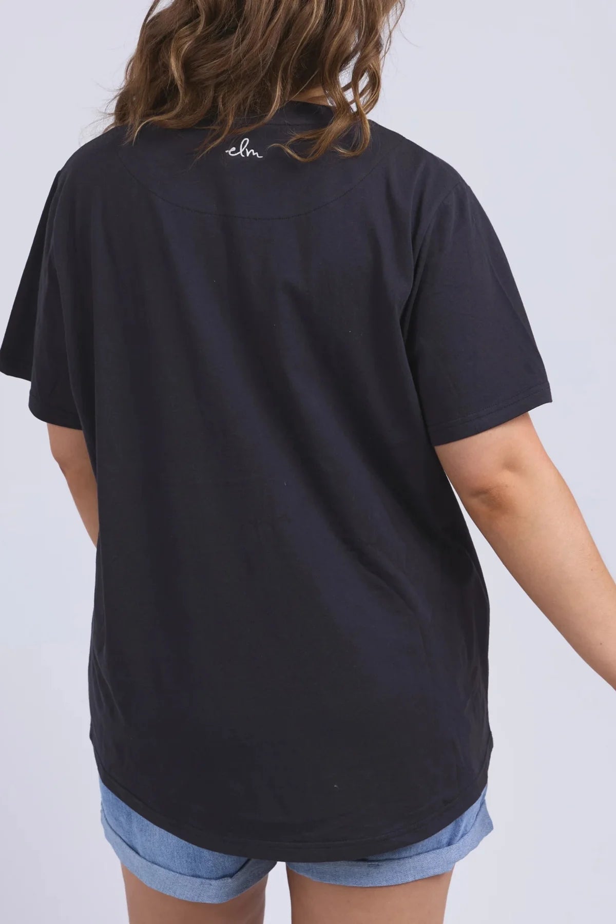 ELM AZALEA TEE NAVY